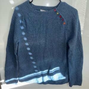 Tabitha Soft Blue Crew Neck Sweater
